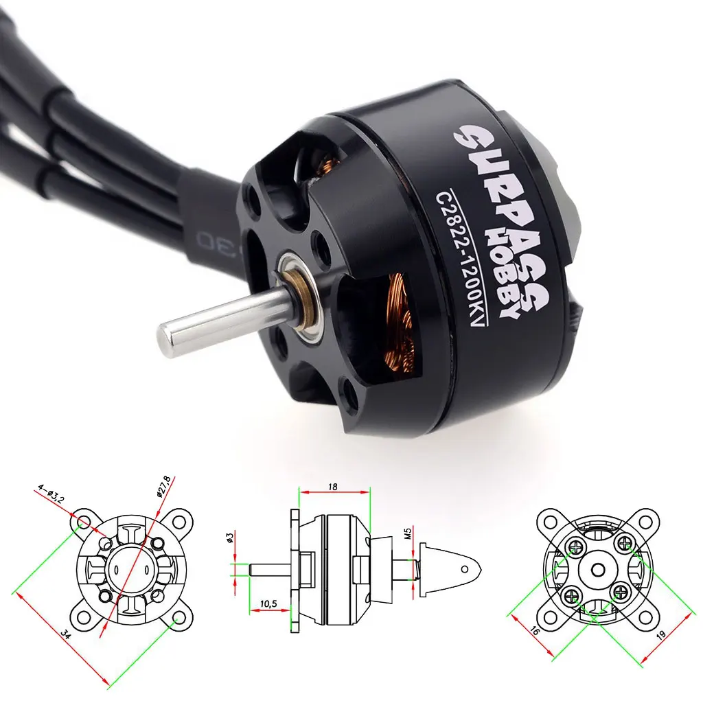 SURPASS HOBBY 2822 2826 2830 2 - Brushless Motor Thrust Test Stand บทวิจารณ์และราคา