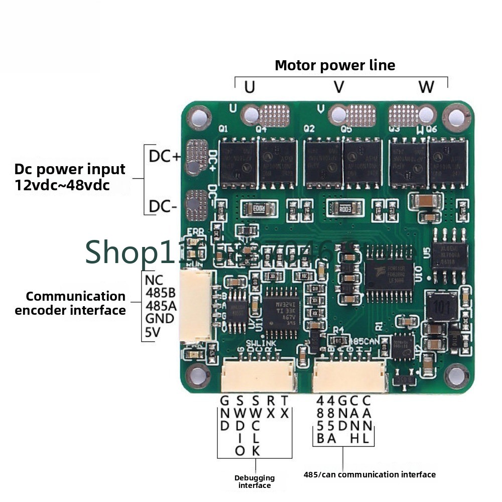 บอร์ดขับมอเตอร์ไร้แปรงถ่าน บอร - Direct Drive Servo Motor Robotics บทวิจารณ์และราคา